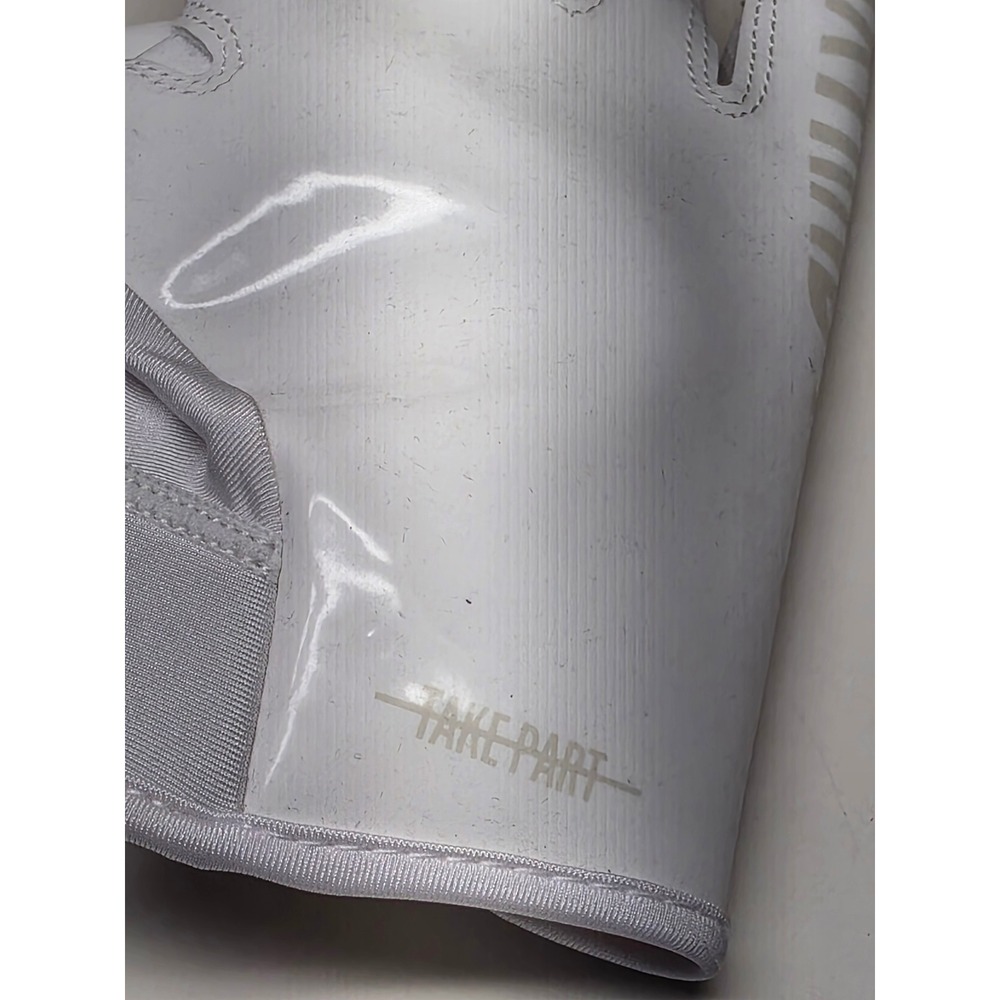 NXTRND G1 Football Receiver Gloves Kids Large White Sticky Grip SFIA Certified - Picture 3 of 7